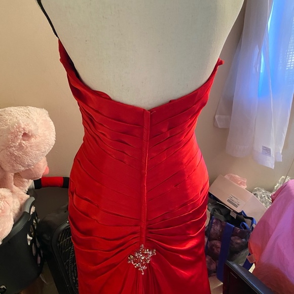 Beautiful Formal Red Prom Evening Dress ❤️ - Picture 11 of 16